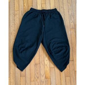 Y2K Ballon Baggy Cropped Barrel Pants Large Cottagecore  Lagenlook Boho